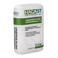 Кладочный раствор теплоизоляционный HAGAST LT-180 20 кг