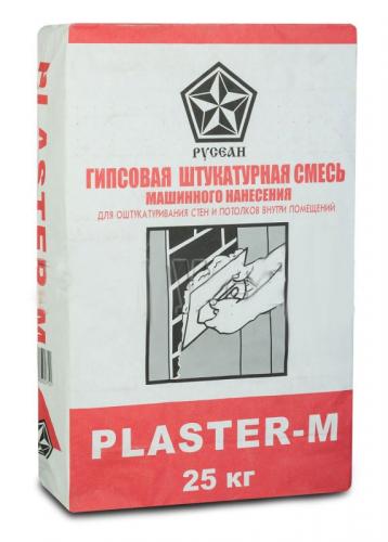 Штукатурная смесь РУСЕАН "PLASTER-M" МН 30 кг